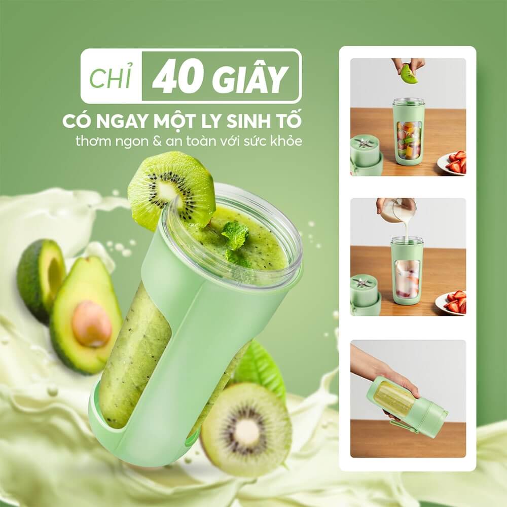 Máy xay sinh tố cầm tay Elmich BLE-3890